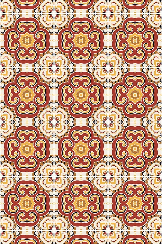 viacfarebná Podlahová rohož Artsy Doormats Naxos 190 x 67 cm Unisex