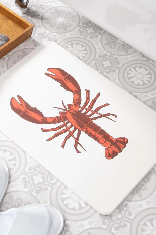 többszínű Artsy Doormats fürdőszobai szőnyeg Lobste