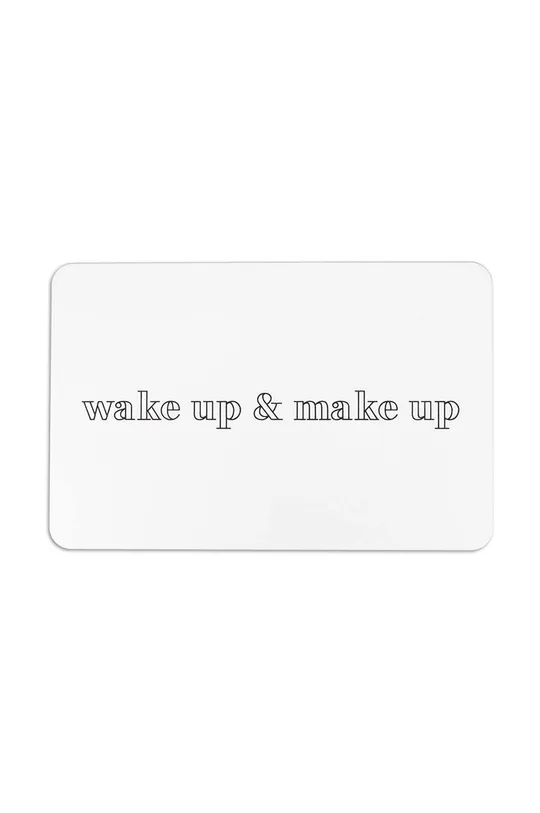 biały Artsy Doormats mata łazienkowa Up & Make Up Unisex