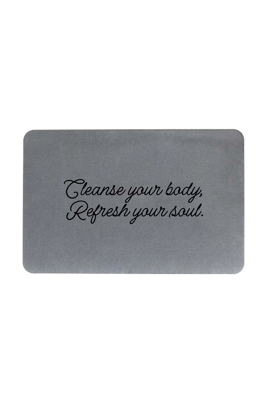 grigio Artsy Doormats tappeto da bagno Cleanse Your Body Unisex