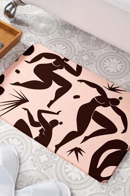 Χαλάκι μπάνιου Artsy Doormats Abstract Bodies πολύχρωμο