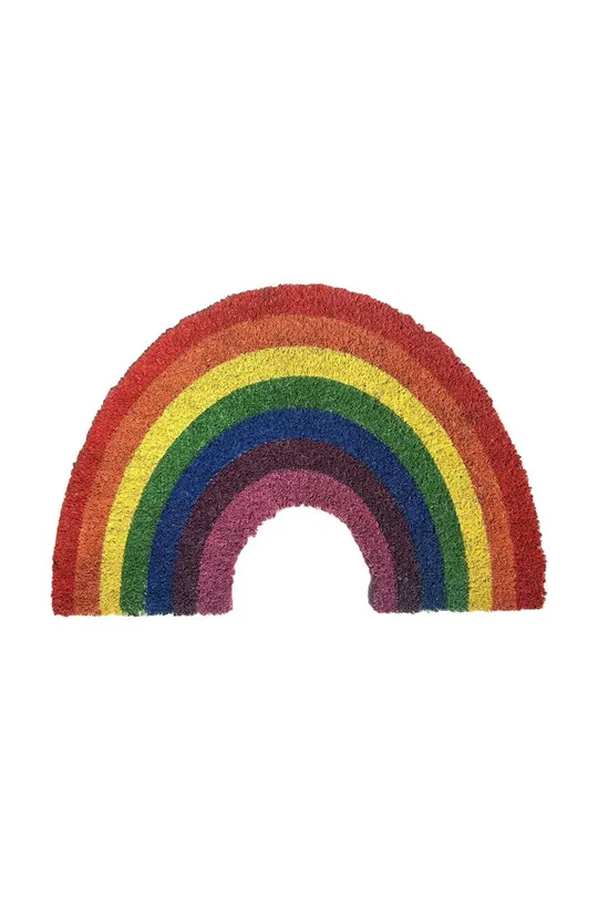 multicolore Artsy Doormats zerbino Rainbow shaped Unisex