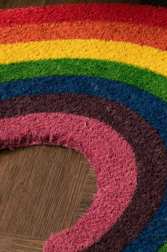 multicolor Artsy Doormats wycieraczka Rainbow shaped