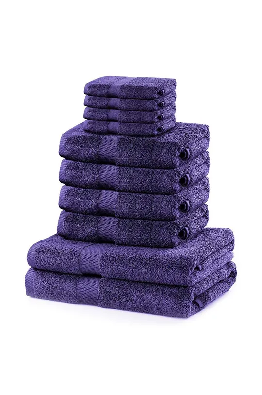 μωβ Ένα σετ πετσέτες Marina 10-pack Unisex