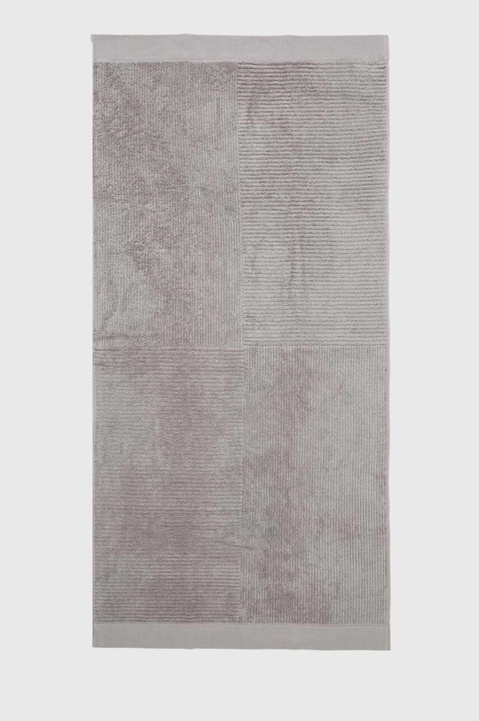 siva Ručnik srednje veličine Zone Denmark Classic Gully Grey 70 x 140 cm Unisex