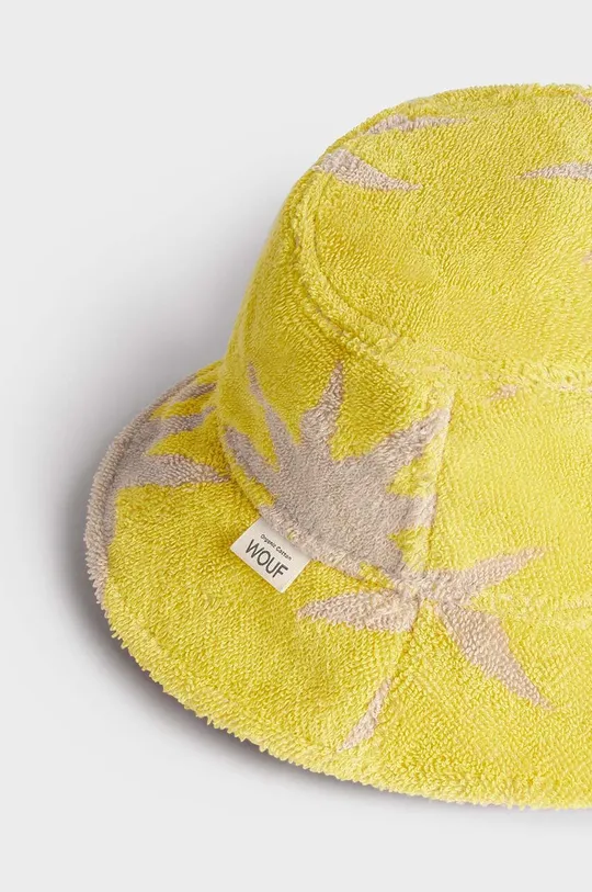 WOUF kapelusz bawełniany Formentera żółty