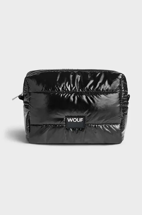 fekete WOUF kozmetikai táska Black Glossy Uniszex
