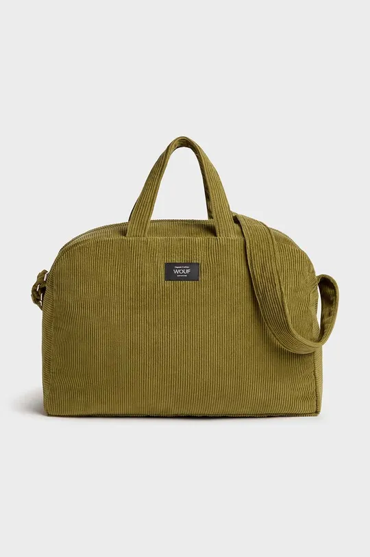 зелений Бавовняна сумка WOUF Olive Unisex