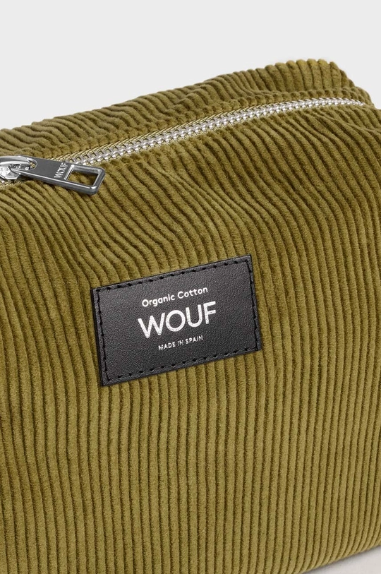 WOUF borsa da toilette Olive Materiale 1: 100% Cotone Materiale 2: 80% Poliestere, 20% Cotone