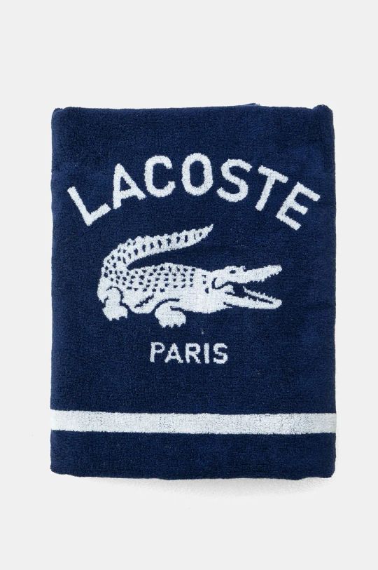 Памучна кърпа Lacoste L Origine Methyle 90 x 160 cm 1043763 тъмносин AA00