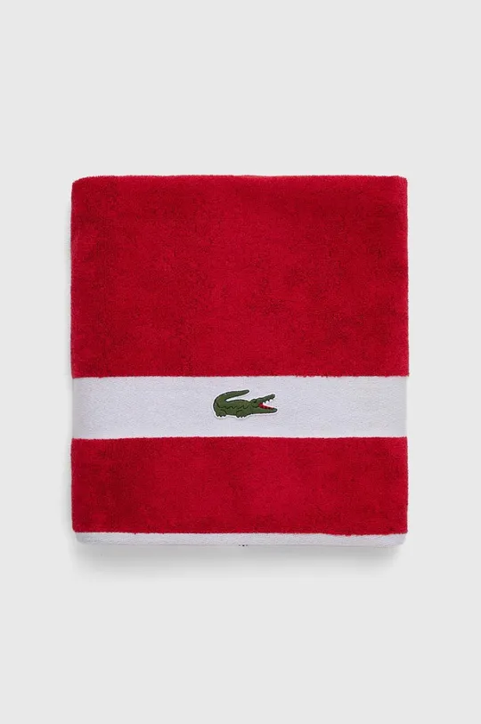 Lacoste ręcznik bawełniany L Casual Rouge 70 x 140 cm różowy