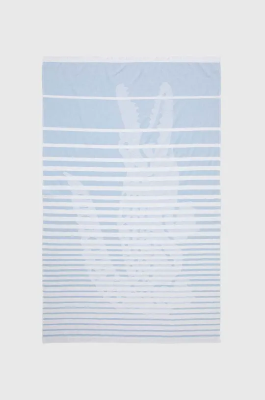 голубой Полотенце Lacoste L Ebastan Bonnie 100 x 160 cm Unisex