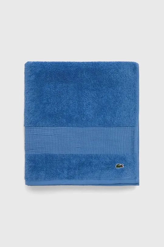 Βαμβακερή πετσέτα Lacoste L Lecroco Aérien 70 x 140 cm μπλε