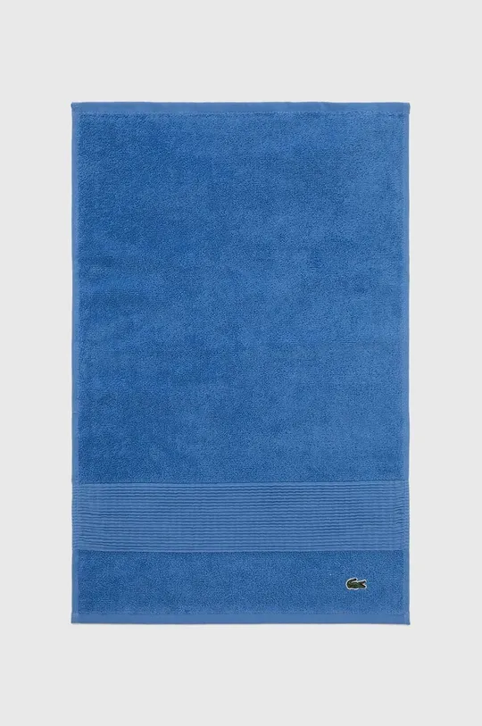 kék Lacoste pamut törölköző L Lecroco Aérien 40 x 60 cm Uniszex