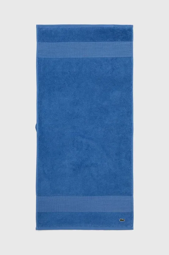 голубой Хлопковое полотенце Lacoste L Lecroco Aérien 50 x 100 cm Unisex
