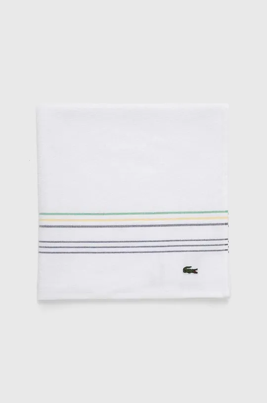 Πετσέτα Lacoste L Timeless Blanc 70 x 140 cm λευκό