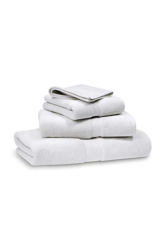bianco Ralph Lauren asciugamano con aggiunta di lana Avenue White 50 x 100 cm Unisex