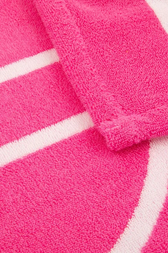 Πετσέτα παραλίας Ralph Lauren Blair White / Maui Pink 100 x 170 cm : Οργανικό βαμβάκι