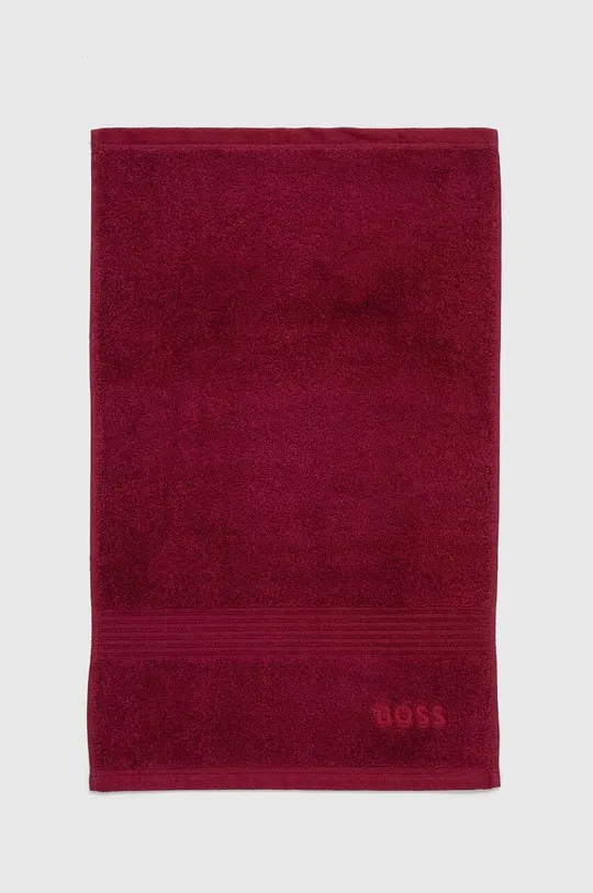 bordo Bombažna brisača BOSS Loft Rumba 40 x 60 cm Unisex