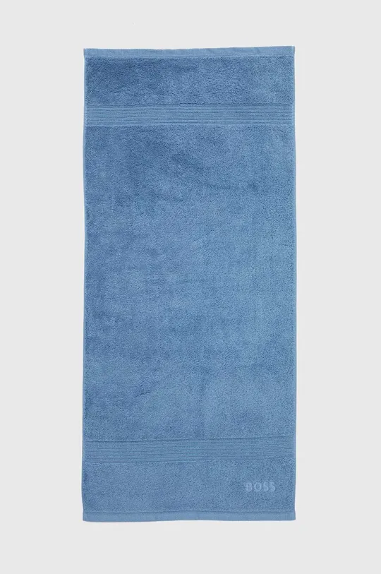 μπλε Βαμβακερή πετσέτα BOSS Loft Sky 50 x 100 cm Unisex