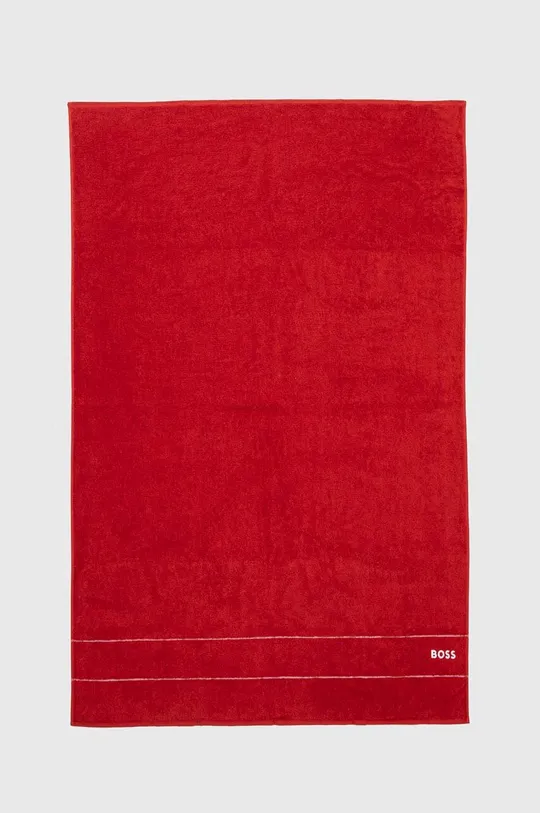 rdeča Brisača BOSS Plain Red 100 x 150 cm Unisex