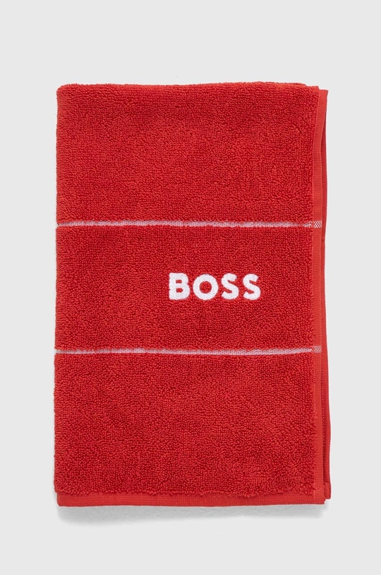 Pamučni ručnik BOSS Plain Red 40 x 60 cm crvena