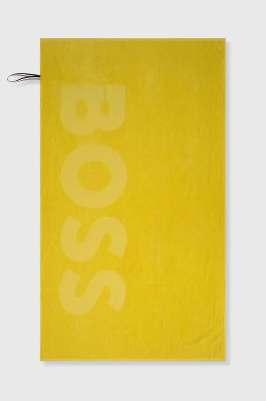 žltá Plážová osuška BOSS ZUMA Acacia 100 x 180 cm Unisex