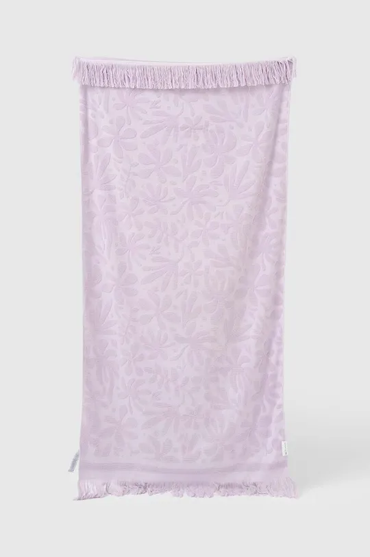 fioletowy SunnyLife ręcznik plażowy Rio Sun Pastel Lilac Unisex