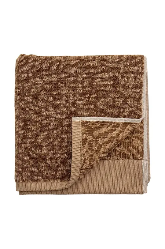 brązowy Bloomingville ręcznik bawełniany Kaysa Unisex