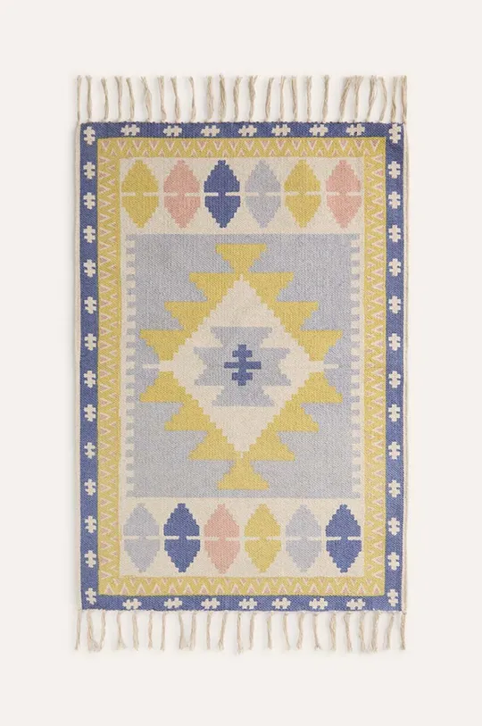multicolor Calma House dywan bawełniany Berta 60 x 90 cm Unisex