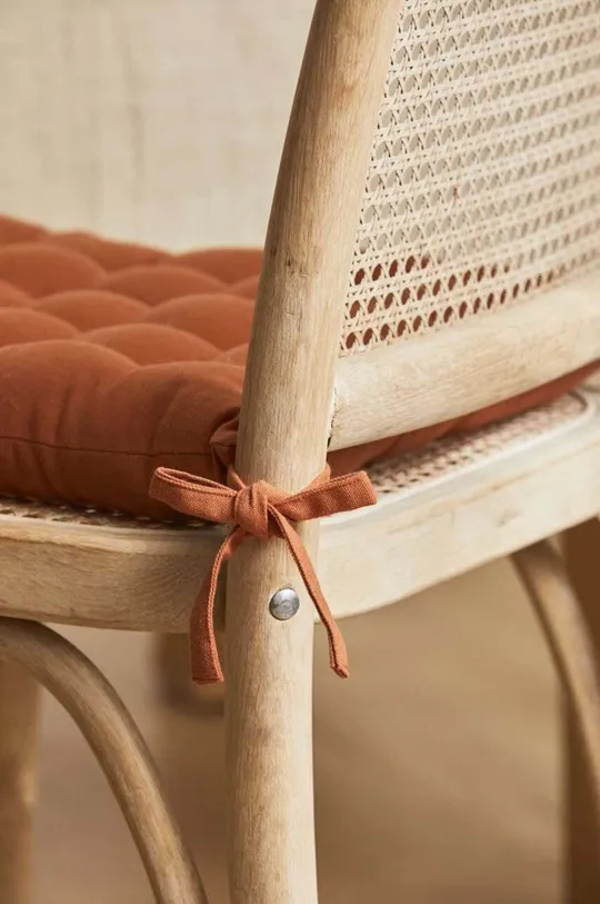 pomarańczowy Calma House poduszka na krzesło Gavema