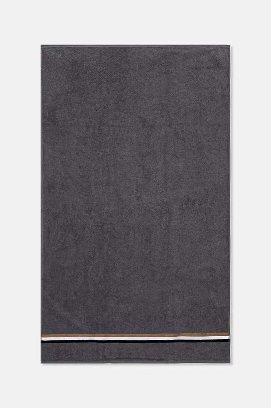 Хлопковое полотенце BOSS BLINEA Magnet 90 x 150 cm серый 1041256