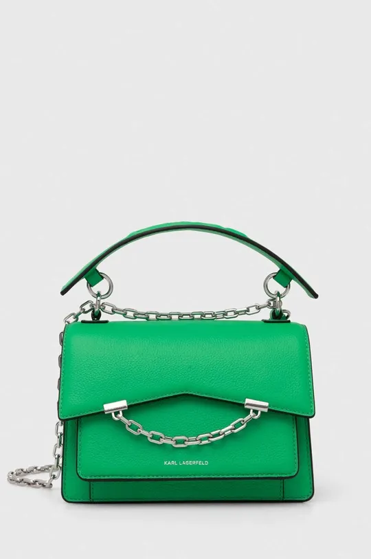 зелений Шкіряна сумочка Karl Lagerfeld Жіночий