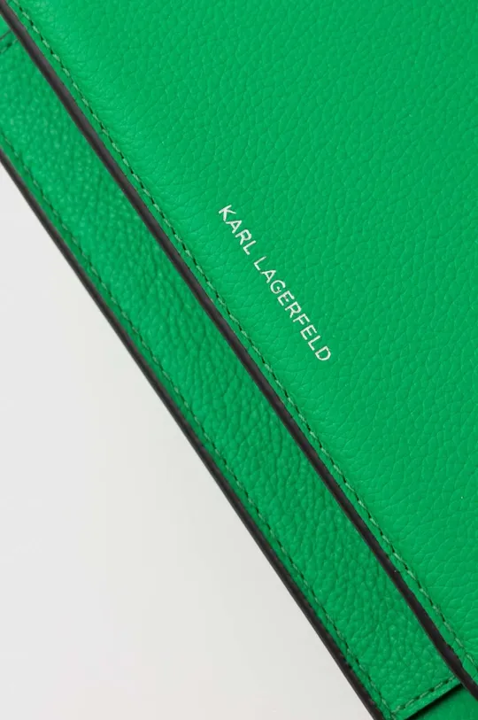 зелёный Кожаная сумочка Karl Lagerfeld