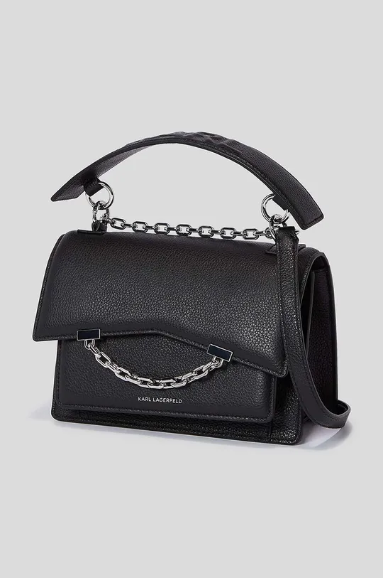 чёрный Кожаная сумочка Karl Lagerfeld