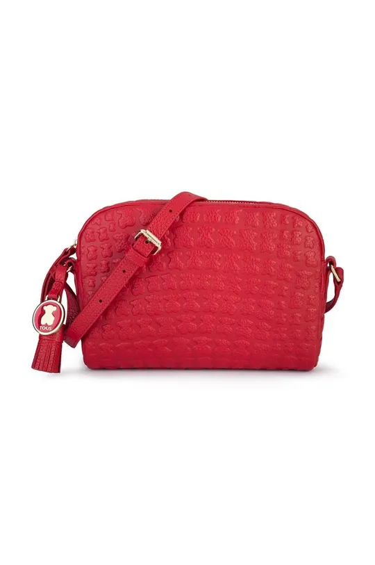 rdeča Usnjena torbica Tous Ženski
