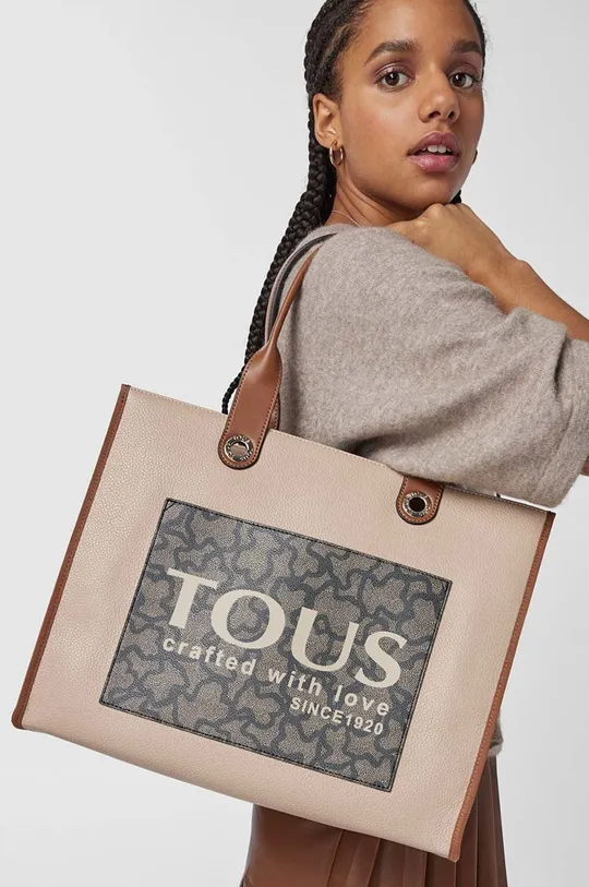 Usnjena torbica Tous  100 % Naravno usnje