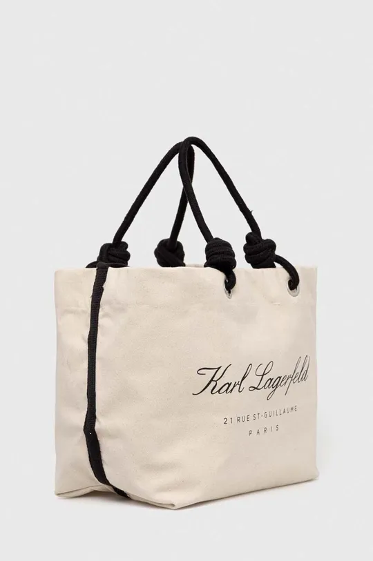 Пляжна сумка Karl Lagerfeld бежевий
