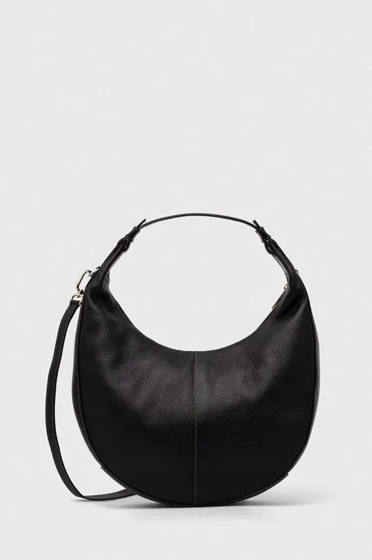 μαύρο Δερμάτινη τσάντα Furla Miastella Γυναικεία