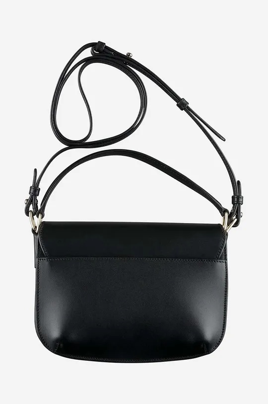 A.P.C. leather handbag black