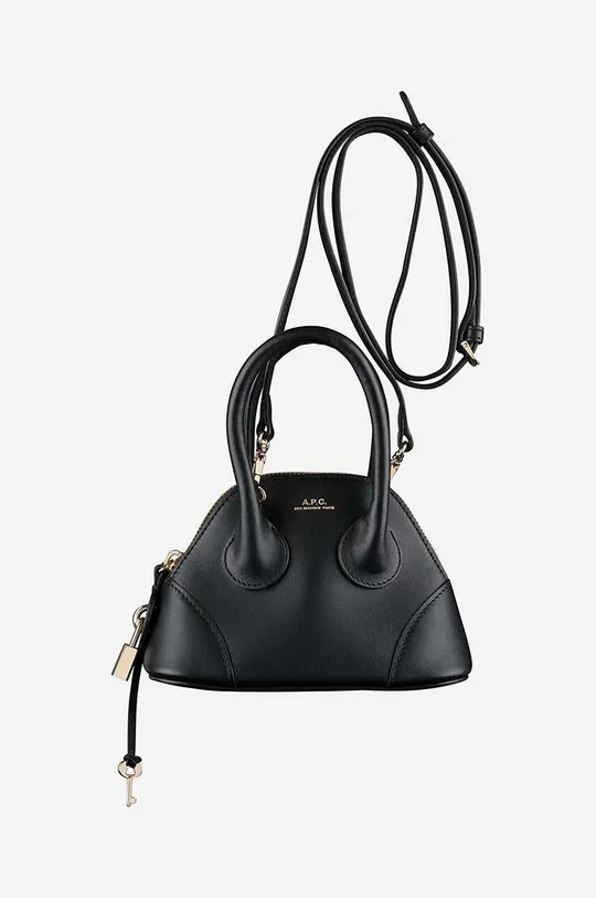 black A.P.C. leather handbag