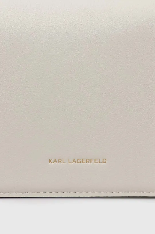 λευκό Δερμάτινη τσάντα Karl Lagerfeld