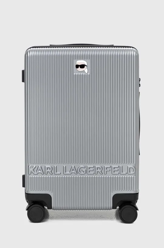 Karl Lagerfeld walizka mieści A4 szary 240W3072