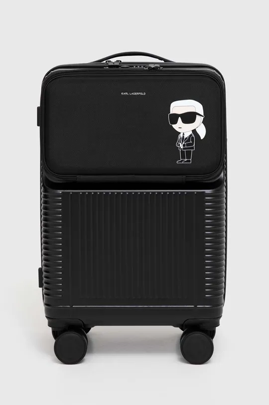 czarny Karl Lagerfeld walizka Damski