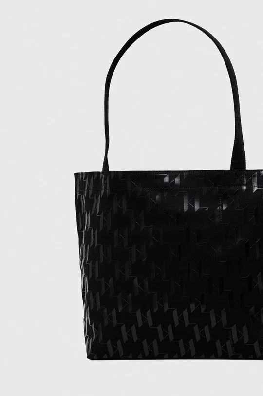 Βαμβακερή τσάντα Karl Lagerfeld 65% Ανακυκλωμένο βαμβάκι, 35% Βαμβάκι