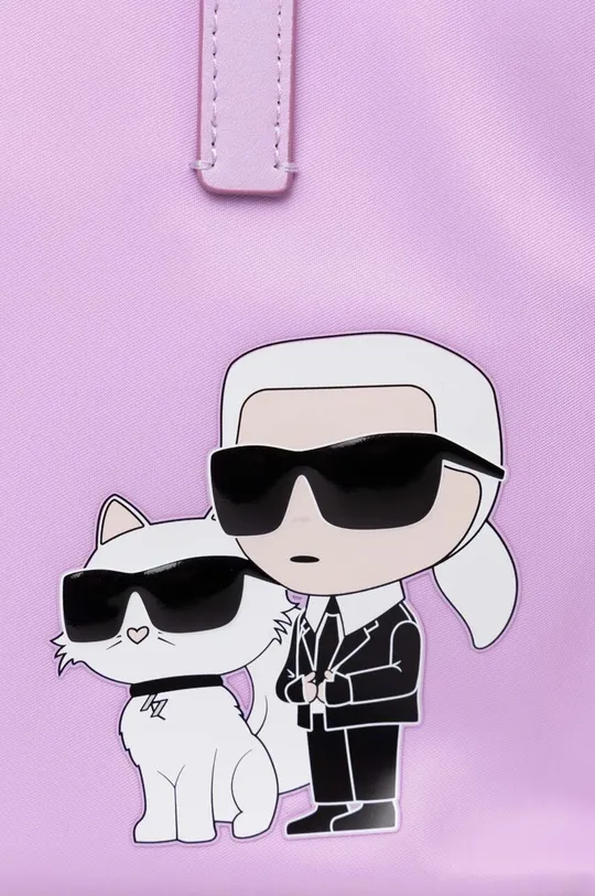 fialová Kabelka Karl Lagerfeld