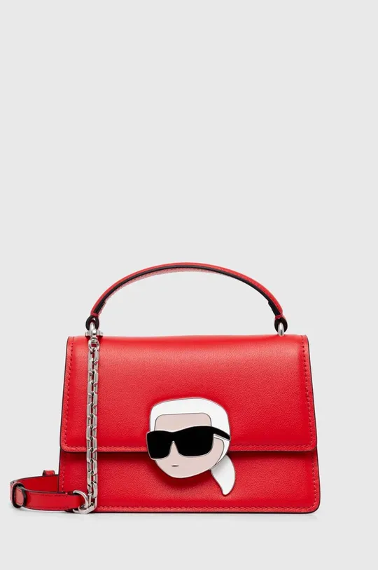 czerwony Karl Lagerfeld torebka skórzana Damski