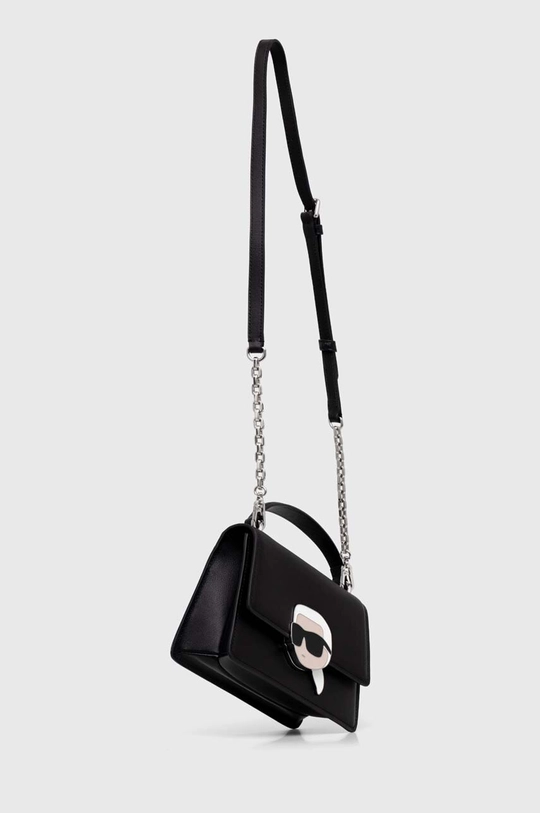 Karl Lagerfeld borsa a mano in pelle nero