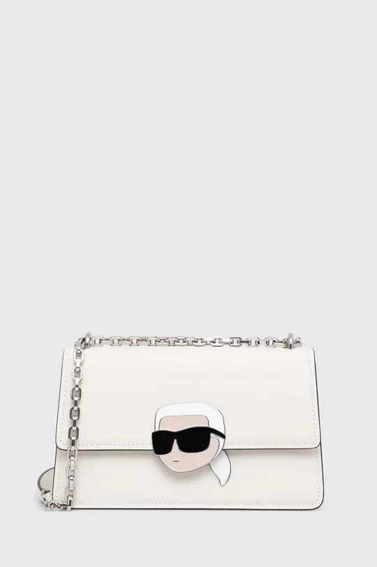 biela Kožená kabelka Karl Lagerfeld Dámsky