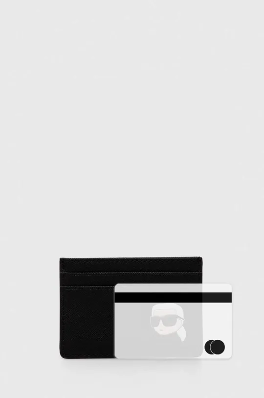 crna Etui za kartice Karl Lagerfeld